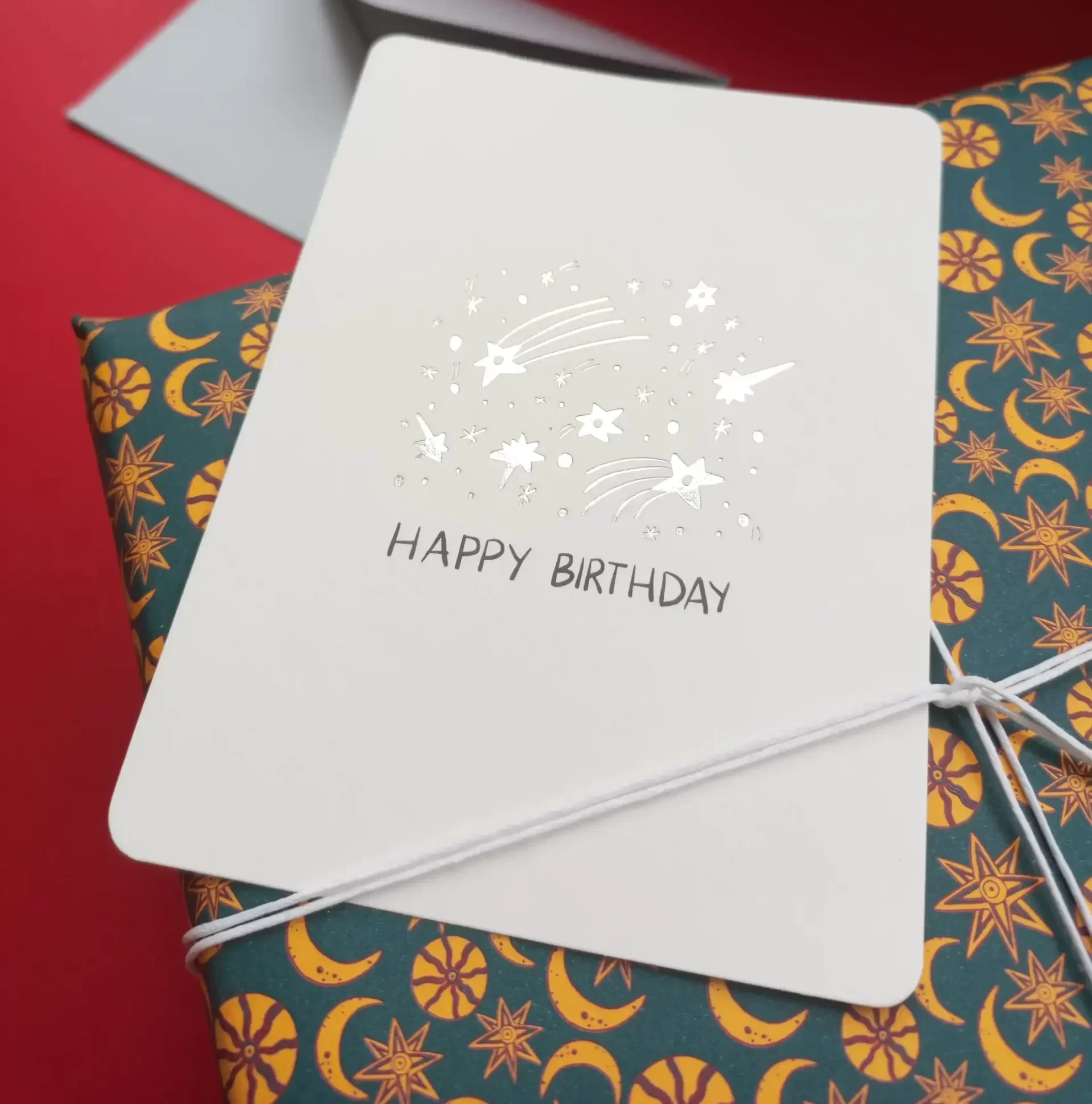 SHOOTING STARS BIRTHDAY Greeting Card