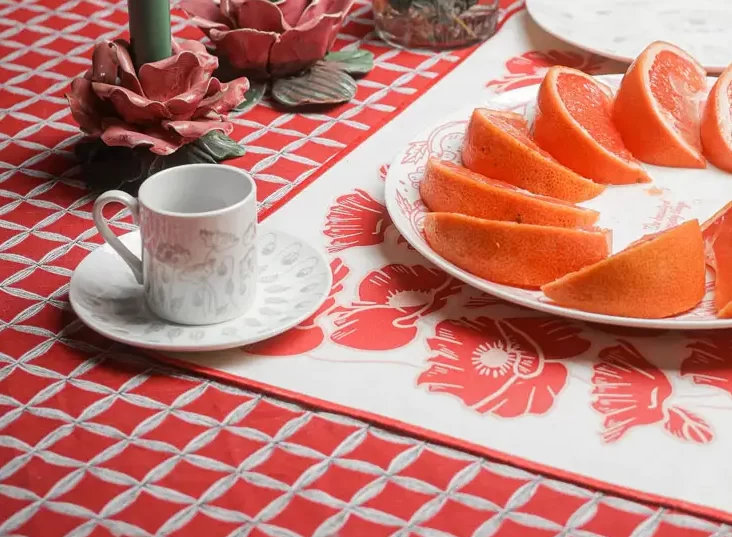 Silver Poppy Coffee Cup - Tableware