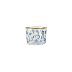 ASTRES Blue Glass Cup Set of 4