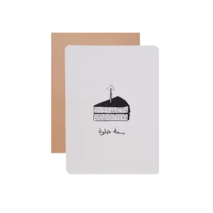 BIRTHDAY CAKE Greeting Card