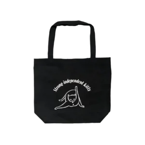 BLACK KITTY Tote Bag