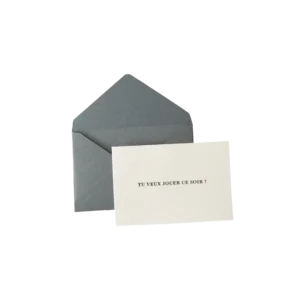 TU VEUX JOUER CE SOIR? Kinky Card
