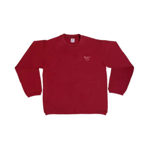 CLASSIC BURGUNDY EMBROIDERED Sweatshirt