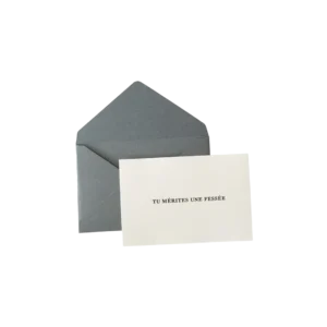 TU MÉRITES UNE FESSÉE Kinky Card