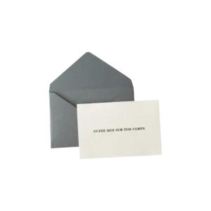 GUIDE MOI SUR TON CORPS Kinky Card