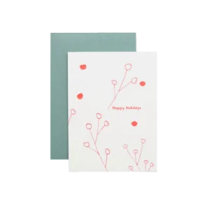 HAPPY HOLIDAYS Greeting Card