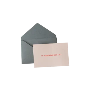 TU VIENS DANS MON LIT? Kinky Card