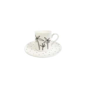 PALMS Coffee Cup Set of 4