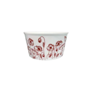 POPPY Red Bowl Set of 4