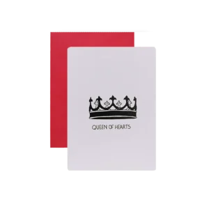 QUEEN OF HEARTS Greeting Card