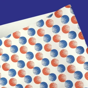 RETRO CIRCLES Wrapping Paper