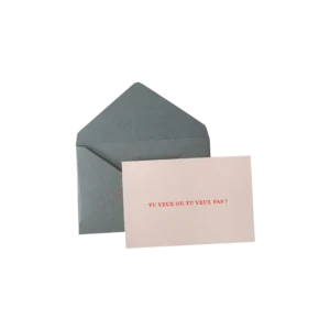 TU VEUX OU TU VEUX PAS? Kinky Card