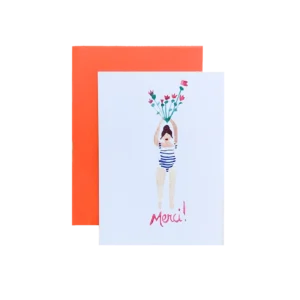 THANK YOU FLOWERS Greeting Card