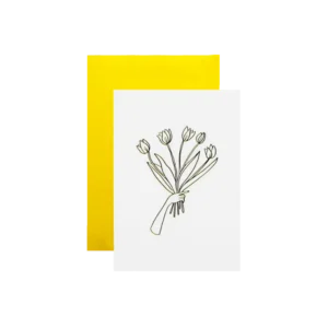 TULIPS BOUQUET Greeting Card