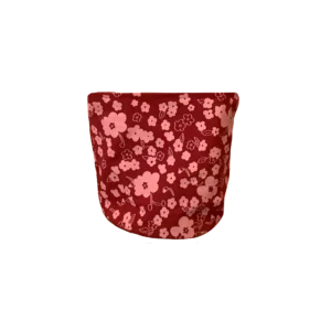 CORNUCOPIA Burgundy Textile Basket