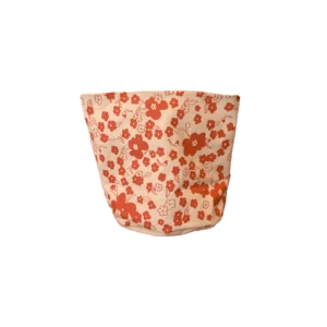 CORNUCOPIA Red Textile Basket