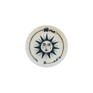 CORNUCOPIA Green Mini Plate Set of 4