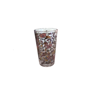 CORNUCOPIA Pink Mini Glass Cup Set of 4