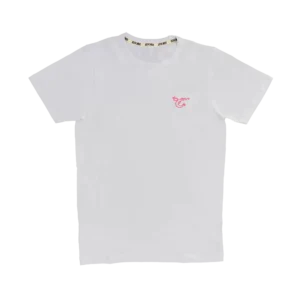 CLASSIC WHITE EMBROIDERED T-shirt