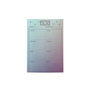 PURPLE Mini Perpetual Weekly Planner