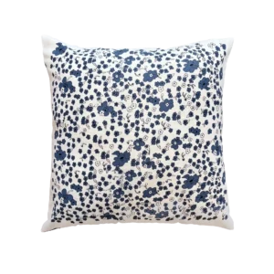 CORNUCOPIA Navy Flowers Cushion Cover