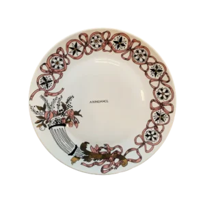 CORNUCOPIA Pink Regular Plate Set of 4