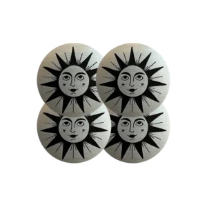 CORNUCOPIA SUN Coasters Set of 4