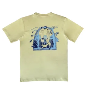 NEW WORLD ORDER Light Lemon T-shirt